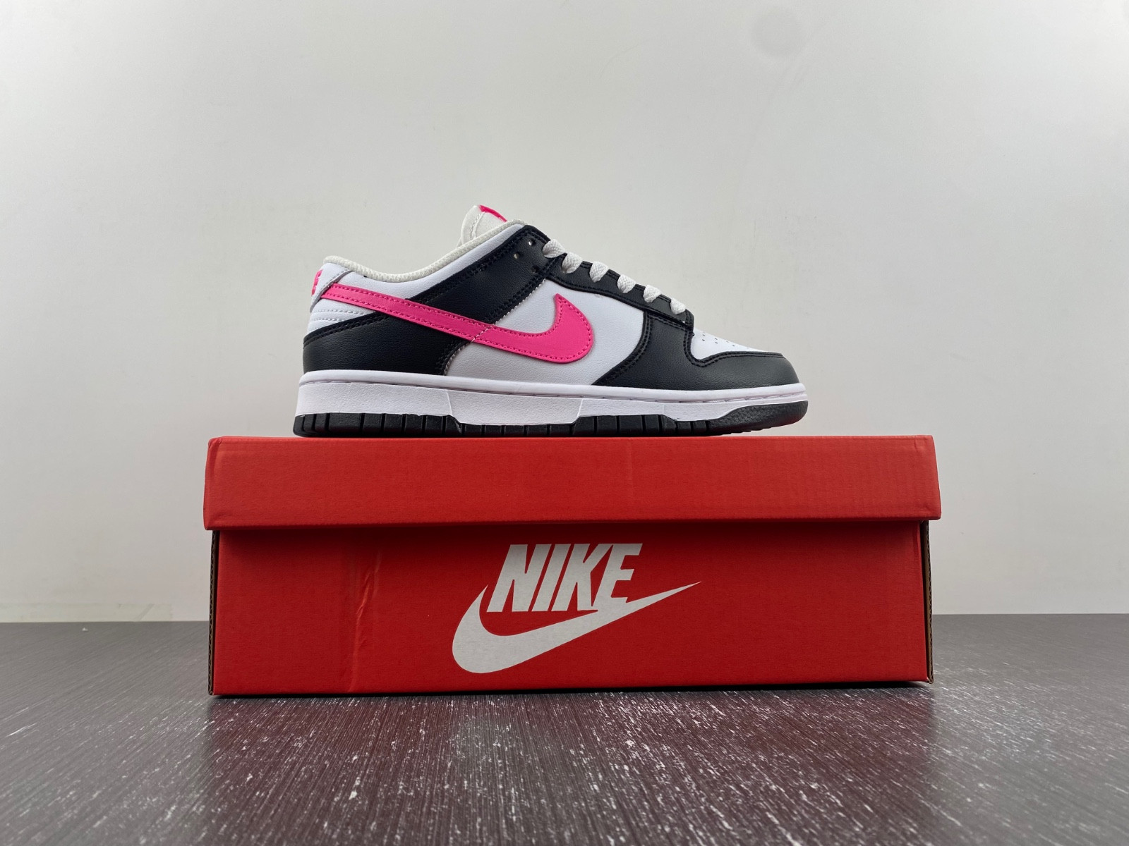 nike dunk low "dark obsidian/fierce pink" fb9109-401