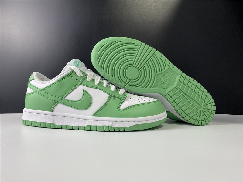 nike dunk low “green glow” cu1726-188