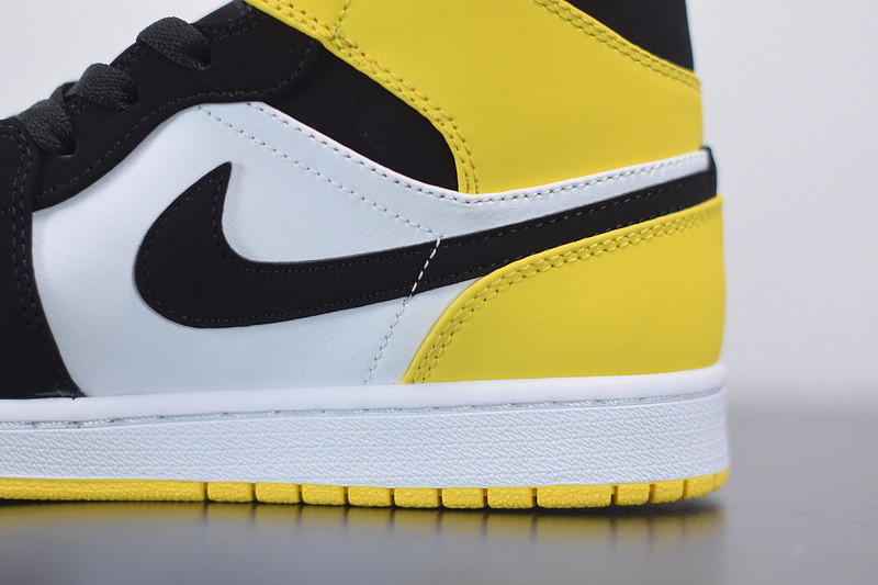 air jordan 1 mid se "yellow toe" 852542-071