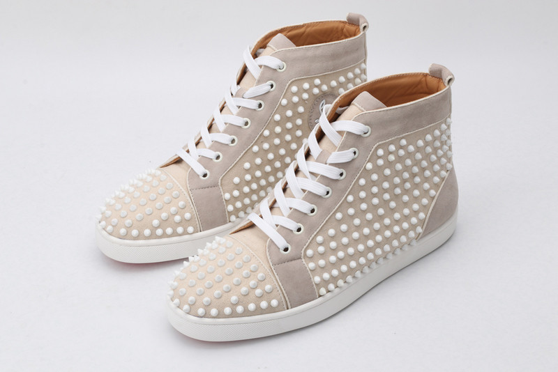 chian louin high top sneaker
