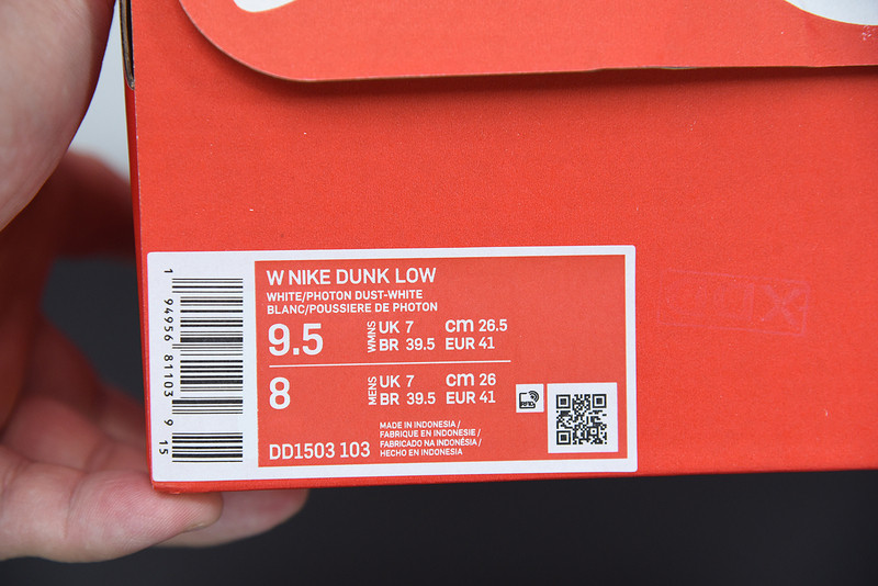 nike dunk low “photon dust” (w) dd1503-103