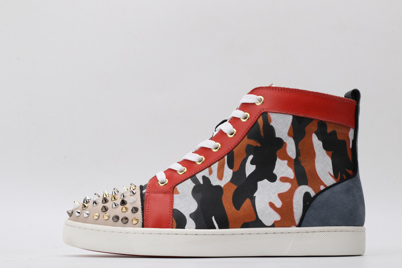 chian louin high top sneaker