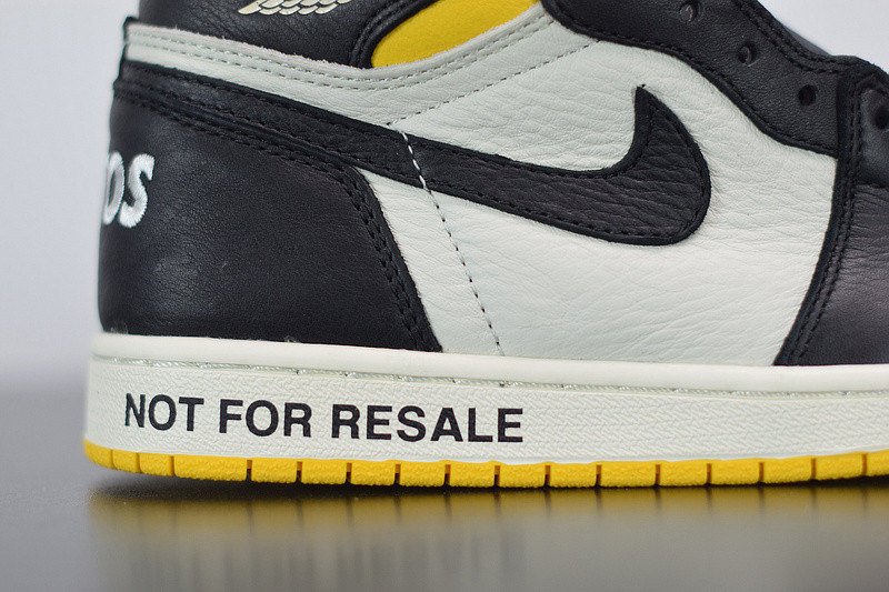 air jordan 1 retro high og nrg "not for resale" 861428-107