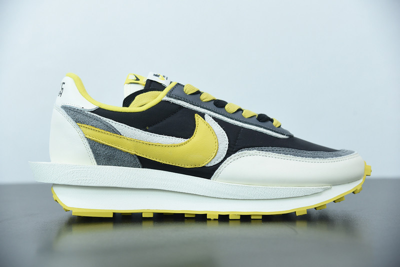 undercover x sacai x nike ldv waffle “bright citron” dj4877-001