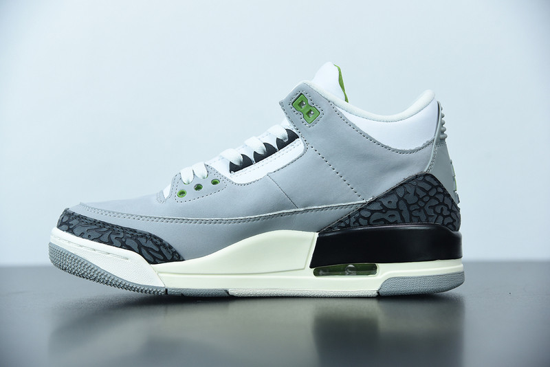 air jordan 3 retro ‘chlorophyll’’ 136064-006