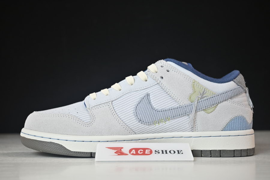 nike dunk low "bright side" (grey) dq5076-001
