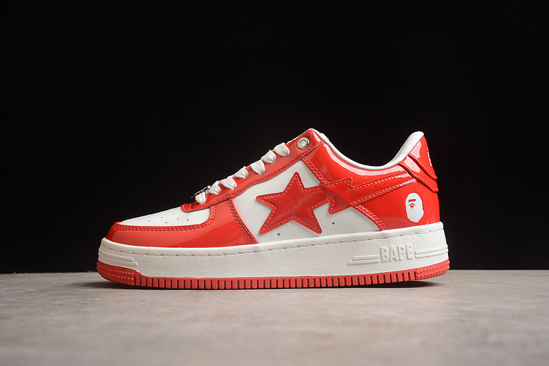 a bathing ape bape sk8 sta red