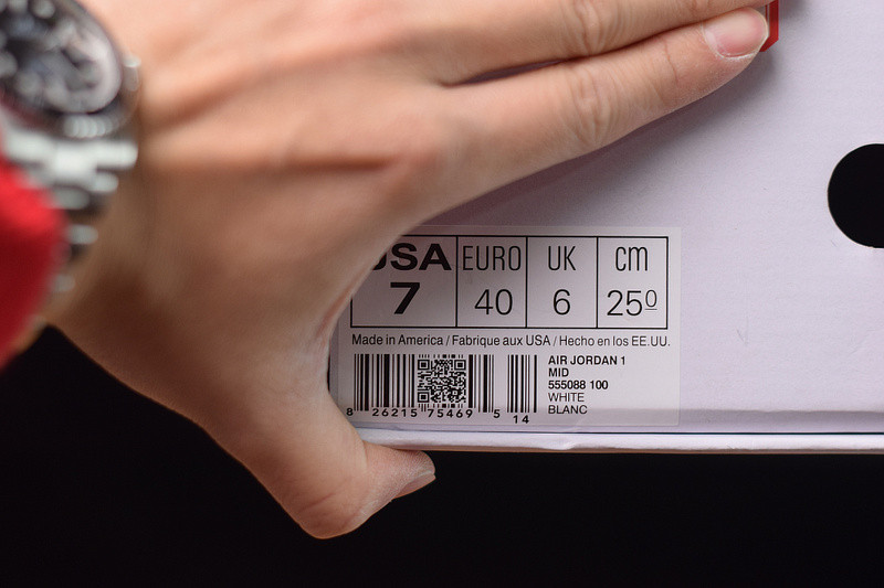 air jordan 1 & S*p*e retro high og "perforated" 555088-100