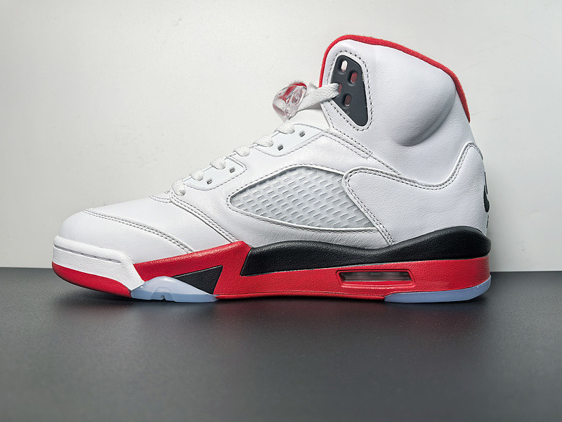 Air Jordan 5 Fire Red Black Tongue HQ7978-101
