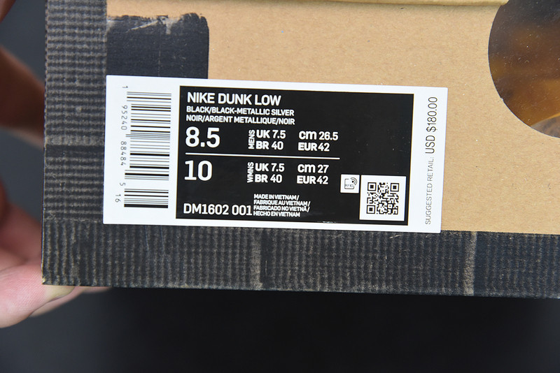 of x dunk low "the 50" dm1602-001