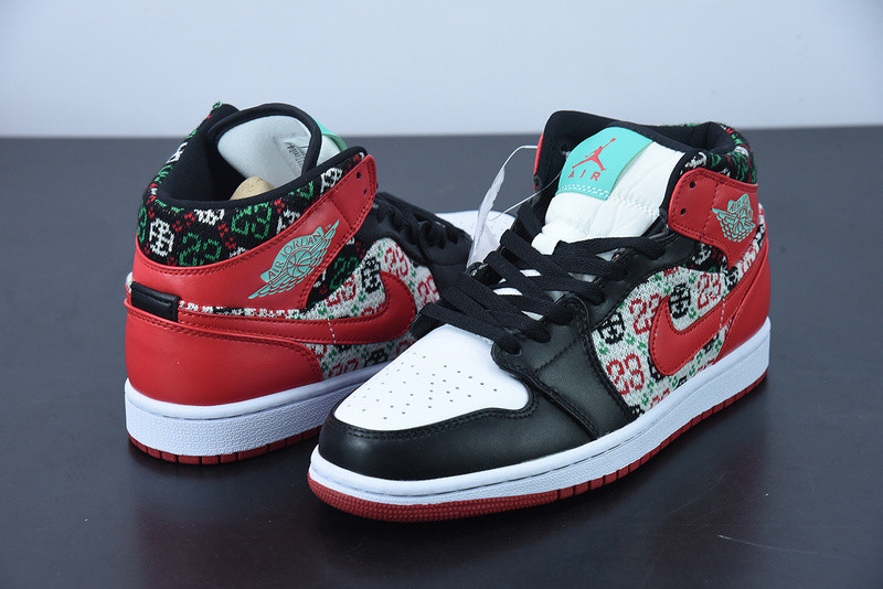 air jordan 1 mid gs “holiday” dm1208-150