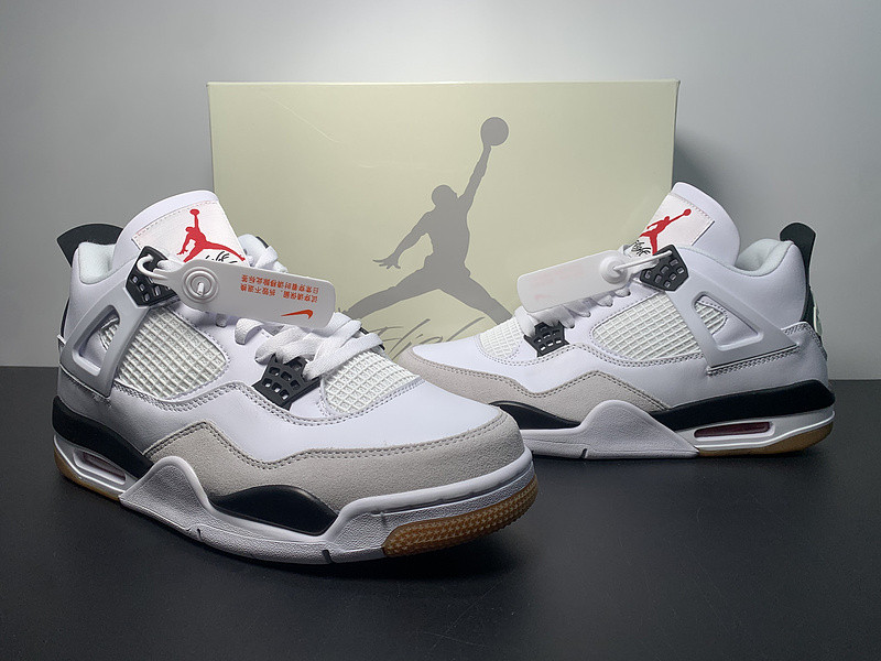 Nike SB x Air Jordan 4 “Black WHite” DR5415-100-3