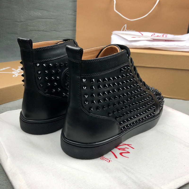 chian louin high top sneaker