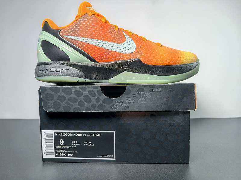 Nike Kobe 6 ASG Orange County Sunset 448693-800