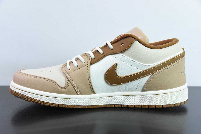 air jordan 1 low premium "tan/brown" hf5753-221