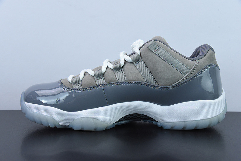air jordan 11 retro low "cool grey" 528895-003