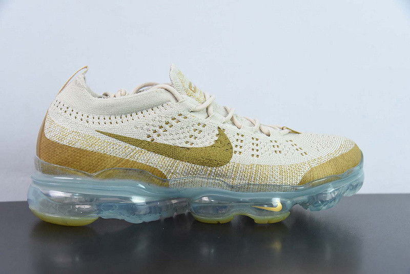 nike vapormax 2023 flyknit tan dv1678-100