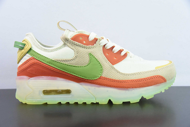 nike air max terrascape 90 ''tan orange green'' dv7413-100