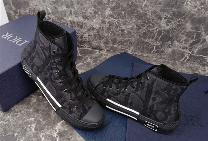 dio* b23 oblique high-top sneaker
