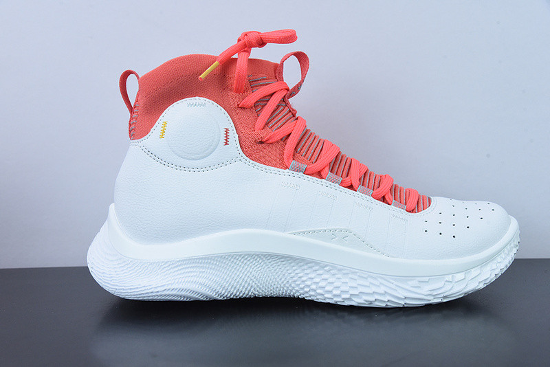 under armour curry 4 flotro white red 3024861-100