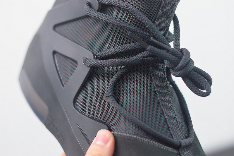 nike confirms air fear of god 1 “triple black” ar4237-005