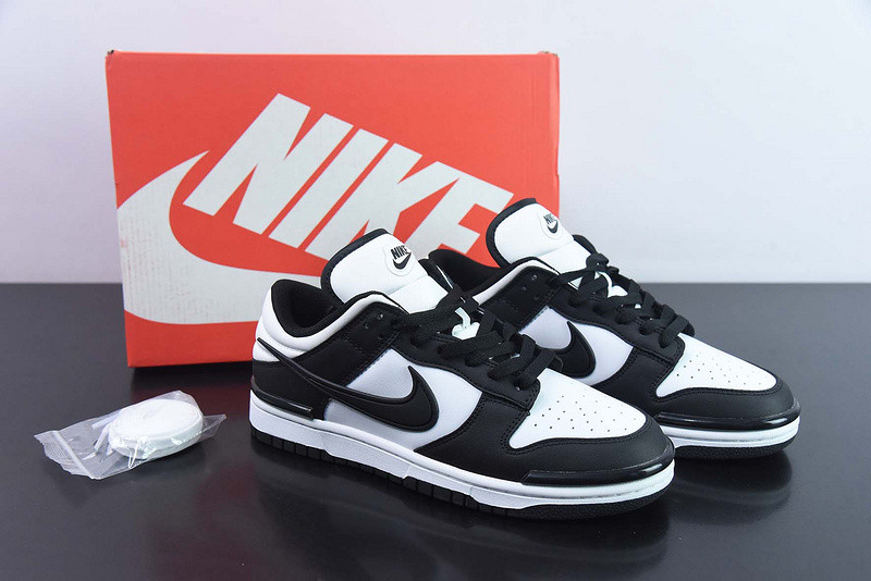 nike dunk low twist panda (women