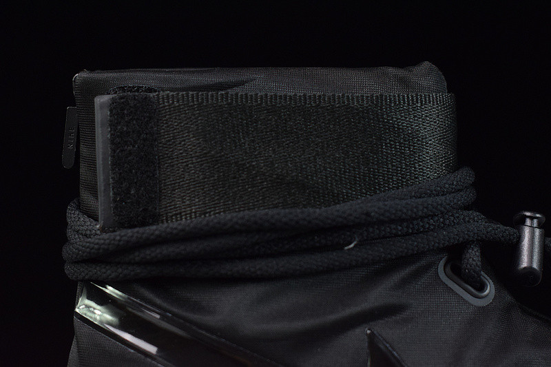 nike air shoot around "fear of god" black at9915-001