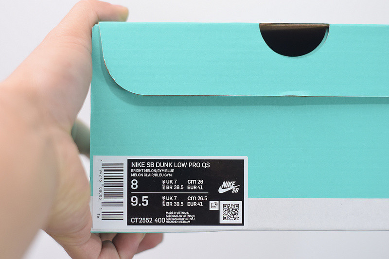 nike sb dunk low pro qs ct2552-400