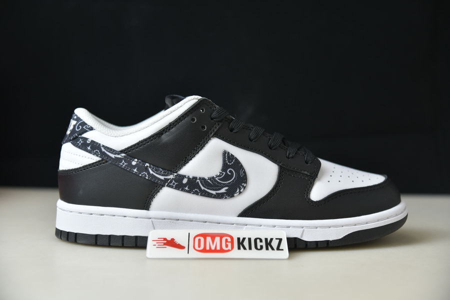 nike dunk low essential paisley pack black dh4401-100