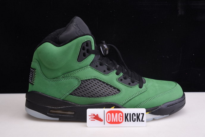 air jordan 5 oregon ducks ck6631-307