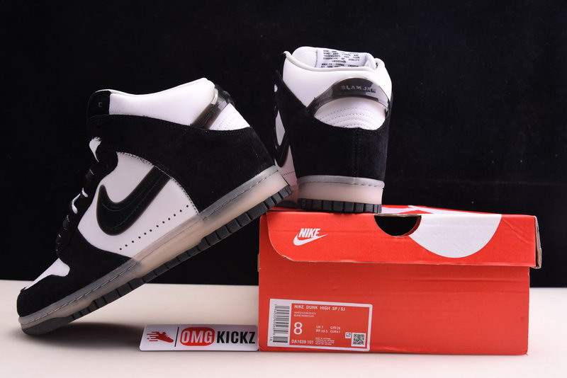 slam jam x nike dunk high 