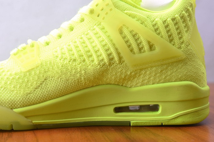 air jordan 4 retro flyknit volt aq3559-700
